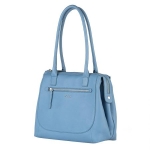 Дамска чанта цвят небесно синьо - Rossi
