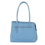 Дамска чанта цвят небесно синьо - Rossi