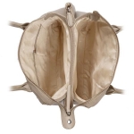 Дамска чанта цвят капучино - Rossi