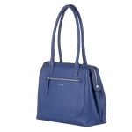 Дамска чанта цвят турско синьо - Rossi