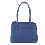 Дамска чанта цвят турско синьо - Rossi