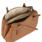 Дамска чанта цвят тан-светло кафяво - Rossi