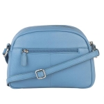 Дамска чанта цвят небесно синьо - Rossi