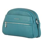 Дамска чанта цвят езерово синьо - Rossi