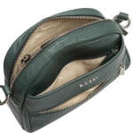 Дамска чанта цвят елхово зелено - Rossi