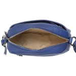 Дамска чанта цвят турско синьо - Rossi