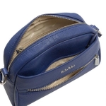 Дамска чанта цвят турско синьо - Rossi