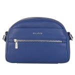 Дамска чанта цвят турско синьо - Rossi