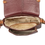 Дамска чанта цвят винено червено - Rossi