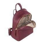 Дамска раница цвят Винено червен - ROSSI