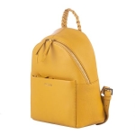Дамска раница цвят Светла горчица - ROSSI