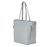 Дамска чанта цвят Сив - ROSSI