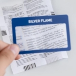 Лупа - карта Silver Flame, SF853