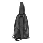 Мъжка черна чанта SILVER FLAME