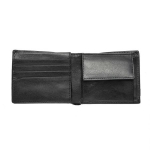 Мъжки комплект портфейл и колан Silver Flame - 100 см