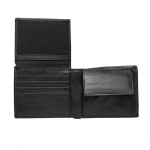 Мъжки комплект портфейл и колан Silver Flame - 115 см