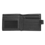 Мъжки комплект портфейл и колан Silver Flame - 110 см