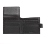 Мъжки комплект портфейл и колан Silver Flame - 110 см