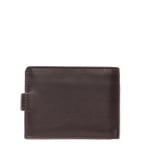 Мъжки тъмно кафяв портфейл  SILVER FLAME - колекция Сафари