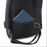 Смарт чанта през рамо черна - SWISSDIGITAL