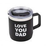 Термо чаша I LOVE YOU DAD - черна