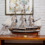 Модел на кораб USS. CONSTITUTION