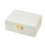 Кутия за бижута цвят бял - ROSSI