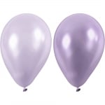Балони кръгли, ф23 cm, 10 бр., лилав