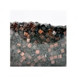 Мозаечни плочки GoldLine, стъкло, 10x10x4 mm, 1500 бр., кафяви