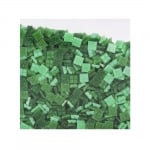 Мозаечни плочки MosaixPro, стъкло, 10x10x4 mm,1500 бр., зелени смесени