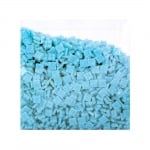 Мозаечни плочки MosaixPro, стъкло, 10x10x4 mm,1500 бр., св.лазурно син