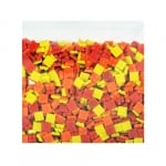 Мозаечни плочки MosaixPro, стъкло, 10x10x4 mm,1500 бр., червени разни