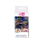 Мозаечни плочки MosaixSoft, стъкло, 200 g, смесени цветни