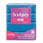 Полимерна глина Premo! Accents Sculpey, 57g, Blue Glitter