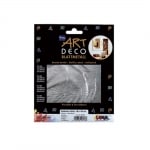 Фино фолио ART Deco, 140 х 140 mm, 6л, сребро
