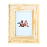 Дървена рамка за снимка, 18,5 x 23 x 1,2 cm, натурална