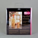 Фино фолио Design-Metall, 3 бр, преливащо червено/ златно