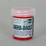 Декоративни топчета, Deko-Balls transparent, Ø 0.5 mm, 50 g, оранжеви