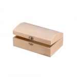 Дървена кутия, 19 x 11 x 7,5 cm, натурален