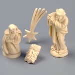 Миниатюра, Рождество Христово, 40 mm, 4 части