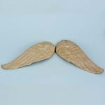Фигура от папиемаше, ангелски криле, 5.5 x 15 cm