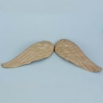 Фигура от папиемаше, ангелски криле, 8.5 x 24.5 cm