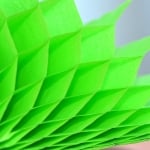 Хартия акордеон 30 слоя, 930 g/m2, 49,5 x 69 cm, 1л, светло зелена
