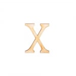 Деко фигурка римска цифра "X", дърво, 50 mm