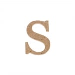 Декоративен символ RicoDesign, "s", MDF, 2,8X2,0 cm