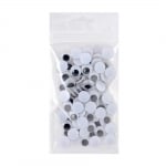Трептящи очички - копчета, кръгли, ф12 mm,100 броя