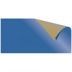 Фолио двустранно ламинирано  ALU, 100 g/m2, 50 x 78cm, 1 руло, синьо/златно