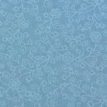 Хартия ръчна памучна, 50 g/m2, 50 x 70 cm, 1 л., син с релефни цветя