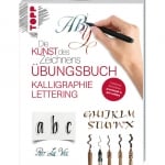 Книга на немски език TOPP, DIE KUNST DES ZEICHNENS - KALLIGRAPHIE LETTERING ÜBUNGSBUCH, 112 стр.