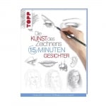 Книга на немски език, Die Kunst des Zeichnens - 15 Minuten - Gesicht